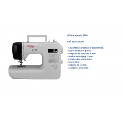 SIGMA 2200 - Maquina de coser