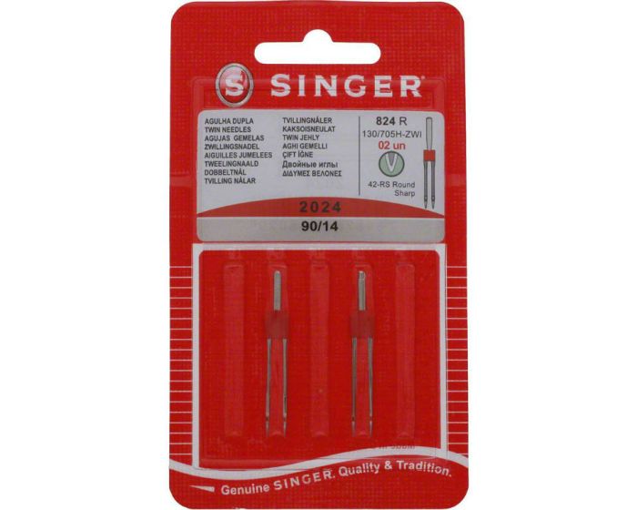 Aguja doble Singer 824R - nº90