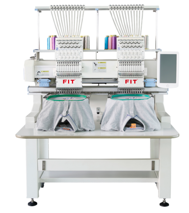 Fit 1202 Bordadora de dos cabezas industrial