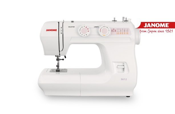 Janome 3612 Pink - Máquina de coser