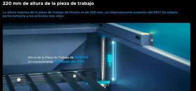 130W Máquina Corte y Grabado Láser Co2 con Área de grabado 1300X900mm | Pronto-60