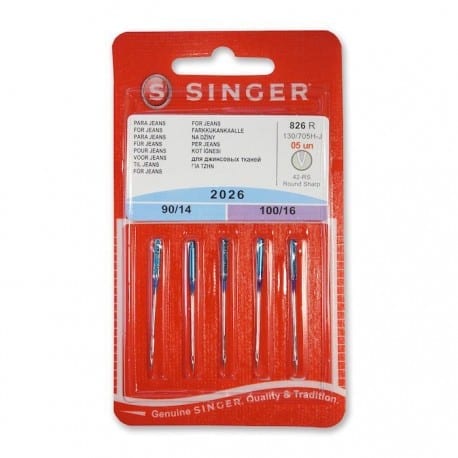 Agujas Singer Vaqueros